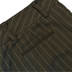 AGB vintage black pinstripe shorts